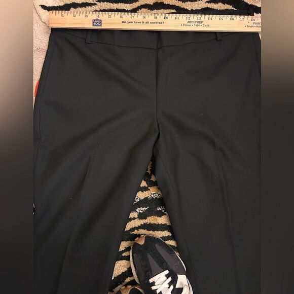 J Crew Woman Minnie Skinny Trouser Pant Black Size 14 - Picture 8 of 11